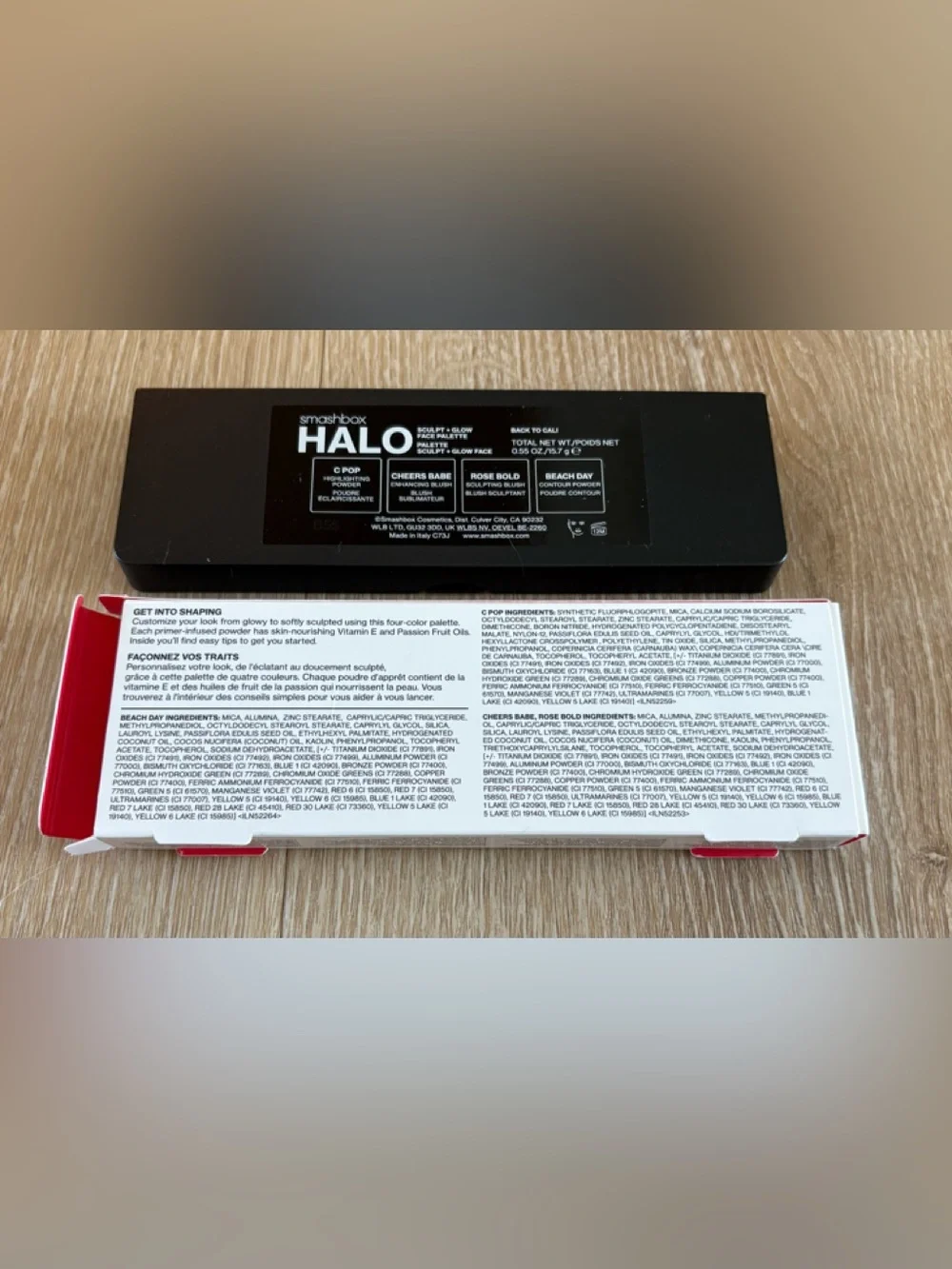 SMASHBOX HALO Sculpt + Glow FACE PALETTE - * BACK TO CALI *  NEW NIB
